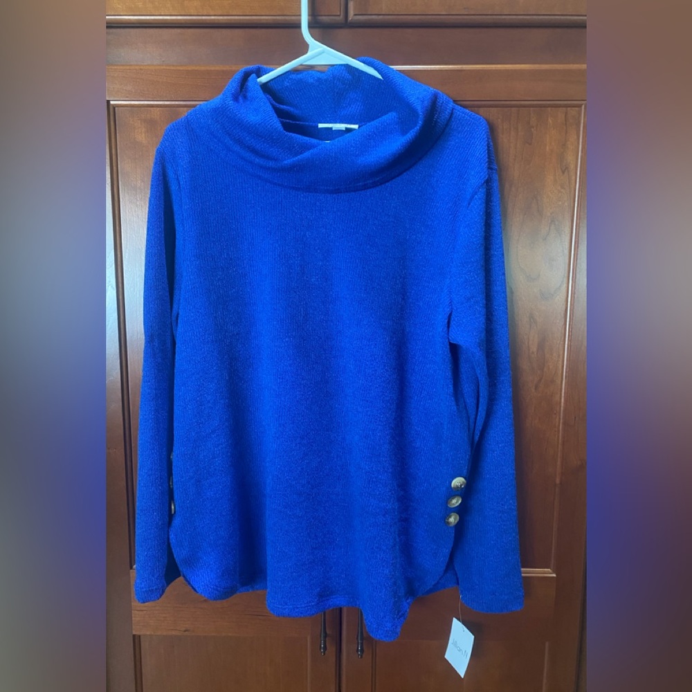 Jillian N Button Side Sweater (PL)